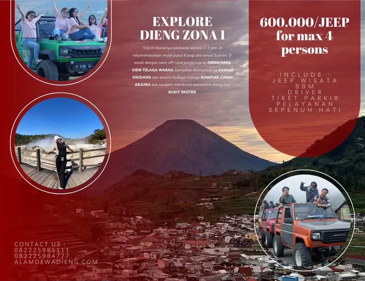 EXPLORE DIENG ZONA 1